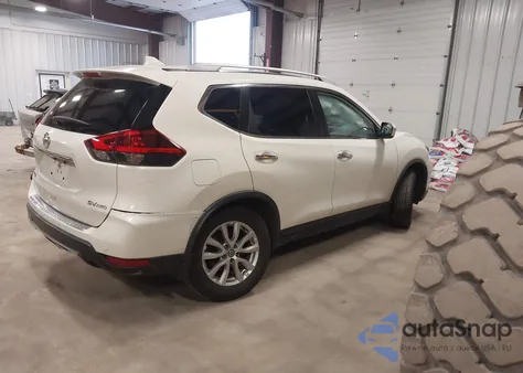 2019 Nissan Rogue Sv z USA, uszkodzony, nr VIN JN8AT2MV4KW373477